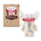 Zuru Fuggler Gold Fuggs Grin Grin White Funny Ugly Monster Plush Toy 9 Inch